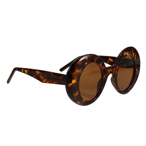 CONGARTENO 1Paar Kreative Ovale Damen Sonnenbrille Trendigen Farben Party Requisiten für Festivals Schützt Ihre Augen Sonnenschäden Sorgt für Aufsehen von CONGARTENO