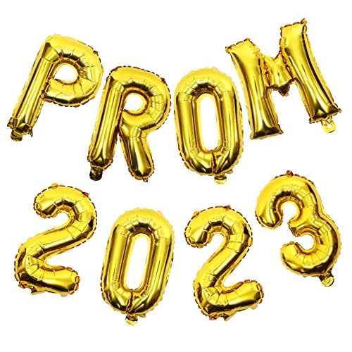 CONGARTENO 2 Sätze Aluminiumfolie Luftballons Graduation Party Dekoration Leicht Sicher Vielseitig Für Abschlussfeier Fenster Türen Wände Innen und Außenbereich von CONGARTENO