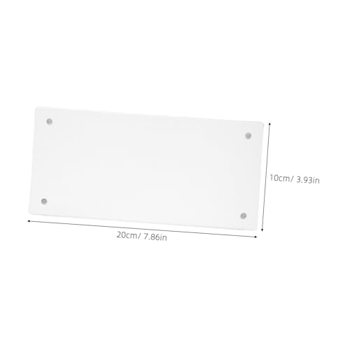 CONGARTENO 2 Sätze Transparente Acryl Bilderrahmen Doppelseitig Magnetisch Frameless Tischkartenhalter und Desktop Foto Display für Familie Party Souvenirs von CONGARTENO