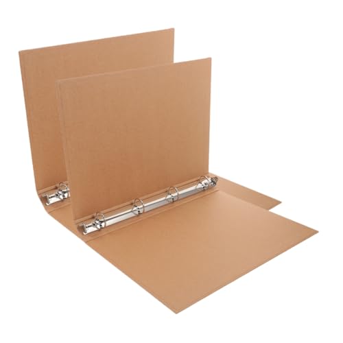 CONGARTENO 2 Stück Kraftpapier Ringbuch Einband Wiederbefüllbare Lose Hülle Leicht Robust Rutschfest Schmutzabweisend für Schule und Büro Binder Schutzhülle CONGARTENO 2 Stück Kraftpapier Ringbuch Einband Wiederbefüllbare Lose Hülle Leicht Robust Rutschfest Schmutzabweisend für Schule und Büro Binder Schutzhülle von CONGARTENO