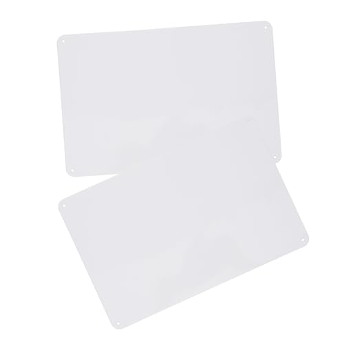 CONGARTENO 2 Stück Metall Sublimationsschilder mit Vorgebohrten Löchern Rostbeständige Blechschilder zum Selbstgestalten Vielseitig Einsetzbar für Geschäfts Gartenschilder Einfach zu CONGARTENO 2 Stück Metall Sublimationsschilder mit Vorgebohrten Löchern Rostbeständige Blechschilder zum Selbstgestalten Vielseitig Einsetzbar für Geschäfts Gartenschilder Einfach zu von CONGARTENO