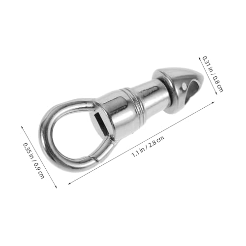 CONGARTENO 2 Stück Universalverschluss Schnelle Verbindung für Armbänder Hochwertige Langlebige Schmuckverschlüsse für Diy Projekte für Buddha und Silber von CONGARTENO