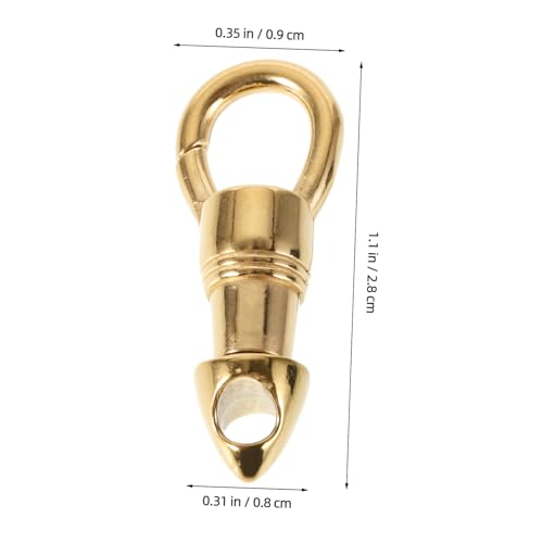 CONGARTENO 2 Stück Universalverschluss für Schmuckherstellung Diy Armband und Halskette Konischer Verschluss für Buddha Amulett Langlebig und Farbecht von CONGARTENO