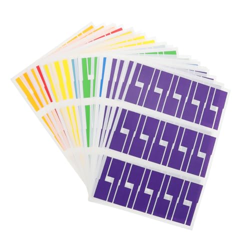 CONGARTENO 20 Blatt Kabeletiketten Selbstklebend Wasserfest Reißfest Hitzebeständig für Ethernet Stromkabel Kabelmanagement Leicht Beschriftbar Vielseitig Einsetzbar für Datenkabel CONGARTENO 20 Blatt Kabeletiketten Selbstklebend Wasserfest Reißfest Hitzebeständig für Ethernet Stromkabel Kabelmanagement Leicht Beschriftbar Vielseitig Einsetzbar für Datenkabel von CONGARTENO