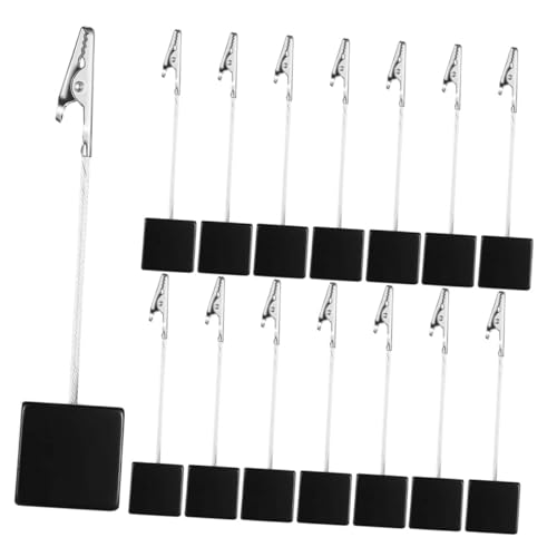 CONGARTENO 20 Stück Holz Tischkartenhalter Natürlicher Memo Clip Ständer Vielseitiger Notizhalter für Fotos Karten und Tischnummern Eleganter Holzständer für Büro Party und Hochzeit von CONGARTENO