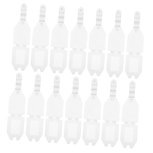 CONGARTENO 20 Stück Preisschildhalter aus Stabilem Kunststoff Transparente Etikettenhalter für Supermarkt und Einzelhandel Praktische Bruchsichere Schildchen zur Preisauszeichnung Einfach zu CONGARTENO 20 Stück Preisschildhalter aus Stabilem Kunststoff Transparente Etikettenhalter für Supermarkt und Einzelhandel Praktische Bruchsichere Schildchen zur Preisauszeichnung Einfach zu von CONGARTENO