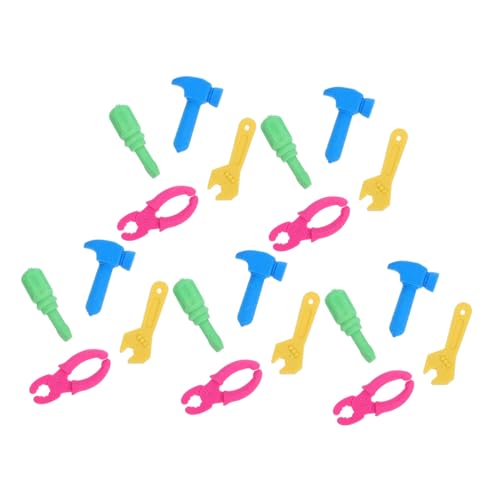CONGARTENO 20 Stück Radiergummis in Werkzeugform Bunt Robustes Thermoplast für Klassenzimmer Preise und Schule Kreative Radierer Schraubenzieher Zange Schraubenschlüssel CONGARTENO 20 Stück Radiergummis in Werkzeugform Bunt Robustes Thermoplast für Klassenzimmer Preise und Schule Kreative Radierer Schraubenzieher Zange Schraubenschlüssel von CONGARTENO