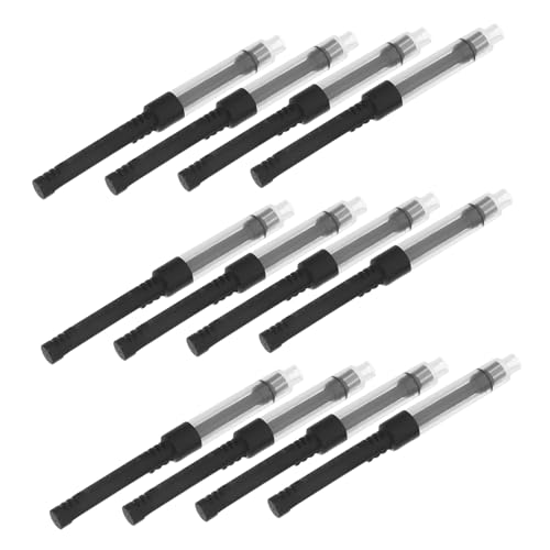 CONGARTENO 20 Stück Teiliges Füllfederhalter Tintenkonverter Kunststoff Push Pull Absorber Tintenauffüllwerkzeug Auslaufsicher Robust Kompatibel für Büro Schule Reise Schreiben von CONGARTENO
