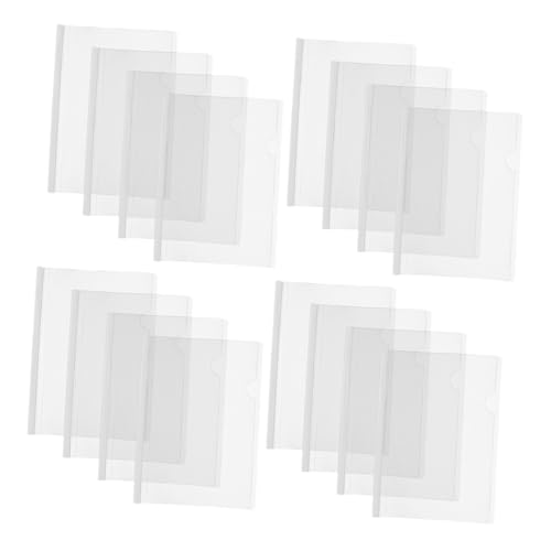 CONGARTENO 20 Stück Teiliges Kunststoff Slide Binder Starke Klemmschienen für Berichte und Ordner Transparentes Material Sicherer Halt Langlebig für Dokumentenorganisation Geeignet von CONGARTENO