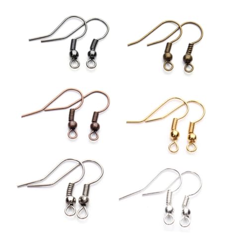 CONGARTENO 200 Stück Teiliges Ohrhaken Allergie Ohrringzubehör Weiß Einfache DIY Ohrringteile aus Premium Metall Leicht Tragbar Formstabil für Damen und Tägliche Anlässe CONGARTENO 200 Stück Teiliges Ohrhaken Allergie Ohrringzubehör Weiß Einfache DIY Ohrringteile aus Premium Metall Leicht Tragbar Formstabil für Damen und Tägliche Anlässe von CONGARTENO