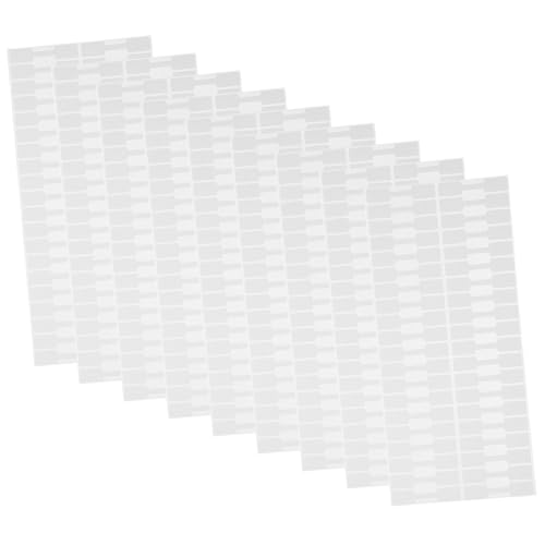 CONGARTENO 2000 Stück Selbstklebende Preisschilder Etiketten Schmuck Kleine Preisaufkleber Preisschilder Halskette Selbstklebende Etikettenaufkleber Armband von CONGARTENO