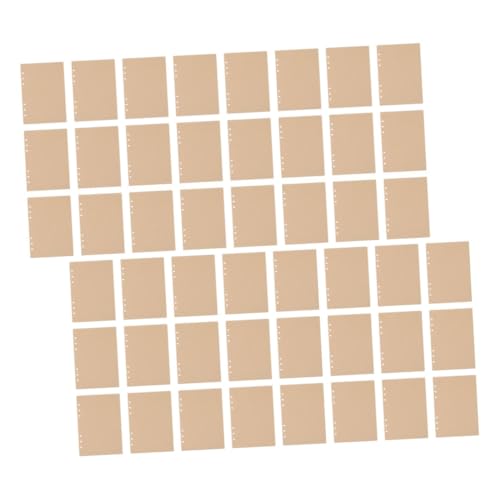 CONGARTENO 240 Stück Nachfüllpapier Blanko Ringbuch Nachfüllbar Notizbucheinlage Kraftpapier ohne Markierungen für Schule Büro Journal Planer CONGARTENO 240 Stück Nachfüllpapier Blanko Ringbuch Nachfüllbar Notizbucheinlage Kraftpapier ohne Markierungen für Schule Büro Journal Planer von CONGARTENO