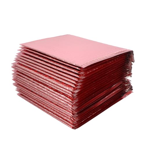 CONGARTENO 25 Stück Gepolsterte Versandtaschen aus Luftgepolstertem Material Selbstklebend Roségoldfarben Widerstandsfähig und Blickdicht Geeignet für Sicheren Versand Empfindlicher CONGARTENO 25 Stück Gepolsterte Versandtaschen aus Luftgepolstertem Material Selbstklebend Roségoldfarben Widerstandsfähig und Blickdicht Geeignet für Sicheren Versand Empfindlicher von CONGARTENO