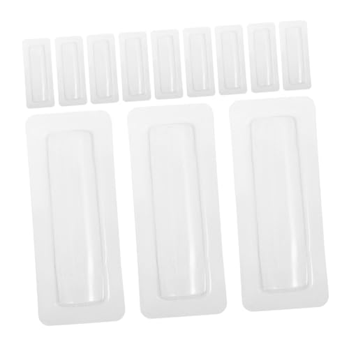 CONGARTENO 25 Stück Teiliges Kunststoff Domes Kartenhalter mit Transparentem Lippenstiftfenster Multifunktional für Geldkarten Organizer Kompakt Langlebig und Leicht für Unterwegs von CONGARTENO