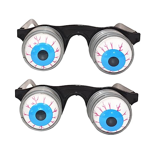 CONGARTENO 2Stücke Lustige Brille für Halloween Party Requisiten Witzige Partybrille für Erwachsene für Karneval Cosplay Schaurige Anlässe CONGARTENO 2Stücke Lustige Brille für Halloween Party Requisiten Witzige Partybrille für Erwachsene für Karneval Cosplay Schaurige Anlässe von CONGARTENO