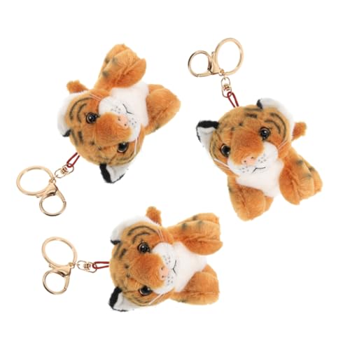 CONGARTENO 3 Stück Teiliges Tiger Schlüsselanhänger Set Plüsch Anhänger und Leicht für Rucksack Taschen Schlüssel Charm Party Shower Geburtstagsfeier CONGARTENO 3 Stück Teiliges Tiger Schlüsselanhänger Set Plüsch Anhänger und Leicht für Rucksack Taschen Schlüssel Charm Party Shower Geburtstagsfeier von CONGARTENO