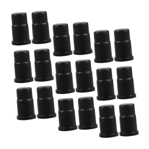 CONGARTENO 30 Stück Möbelrollen Buchsen Caster Stem Sleeve Hülsen für Stuhl Möbelbeine Langlebig Präzise Passform Einfache Montage Geeignet für Stuhlrollen mit Stecker von CONGARTENO