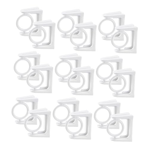 CONGARTENO 30 Stück Stickelhalterung Halterung Für Gardinenstange Halterungen Für Gardinenstangen Gardinenstangenhalter Selbstklebend Selbstklebender Stangenhalter Für Duschvorhänge Abs Weiß CONGARTENO 30 Stück Stickelhalterung Halterung Für Gardinenstange Halterungen Für Gardinenstangen Gardinenstangenhalter Selbstklebend Selbstklebender Stangenhalter Für Duschvorhänge Abs Weiß von CONGARTENO