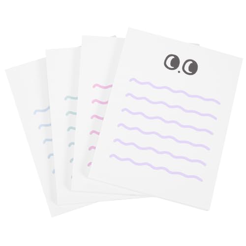 CONGARTENO 4 Stück Praktisches Teiliges Memo Pad mit Antihaft Notizpapier in Blau und Grün Multifunktionales Notizblock Schreibpapier für Schüler und Jugendliche zum Planen und Organisieren CONGARTENO 4 Stück Praktisches Teiliges Memo Pad mit Antihaft Notizpapier in Blau und Grün Multifunktionales Notizblock Schreibpapier für Schüler und Jugendliche zum Planen und Organisieren von CONGARTENO