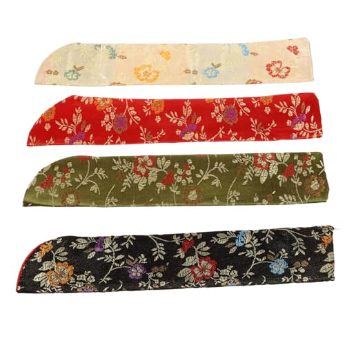 CONGARTENO 4 Stück Teiliges Japanische Handfächer Hülle aus Leichtem Strapazierfähigem Material Faltbare Fächer Tasche zum Sicheren Aufbewahren und Einfachen Transportieren für Handfächer CONGARTENO 4 Stück Teiliges Japanische Handfächer Hülle aus Leichtem Strapazierfähigem Material Faltbare Fächer Tasche zum Sicheren Aufbewahren und Einfachen Transportieren für Handfächer von CONGARTENO