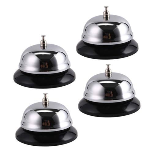 CONGARTENO 4 Stück Tischglocke mit Rutschfester Basis Lauter Serviceklingel für Restaurant Küche Empfang Vielseitig Einsetzbar und für Thekenbereiche CONGARTENO 4 Stück Tischglocke mit Rutschfester Basis Lauter Serviceklingel für Restaurant Küche Empfang Vielseitig Einsetzbar und für Thekenbereiche von CONGARTENO
