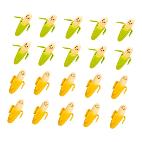CONGARTENO 40 Stück Niedliche Bananen radiergummis aus Sicherem Tpr material Leichte Schüler schreibwaren Tragbare Kreative Radiergummis für Geschenk und Lernzubehör von CONGARTENO
