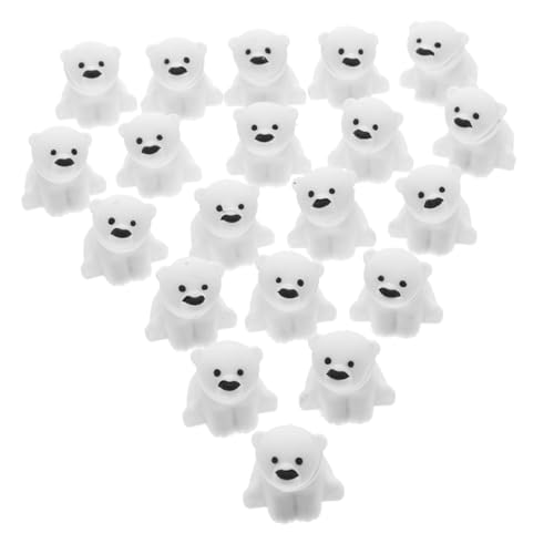 CONGARTENO 40 Stück Teiliges Bär Radiergummis aus Gummi Kreative und Sichere Tier Radierer für Fein Gearbeitet als Partygeschenke Klassenzimmerpreise und Schreibtischdekoration von CONGARTENO