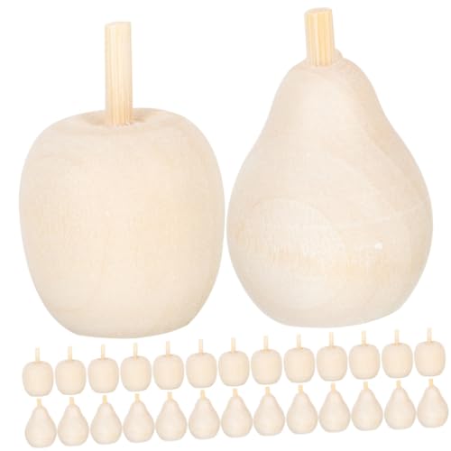 CONGARTENO 40 Stück Teiliges DIY Holz Früchte Unbemalt Leichte Holzdeko für Handgefertigte Holzornamente zum Bemalen Sichere Bastelobjekte zur Feinmotorik und Kreativität CONGARTENO 40 Stück Teiliges DIY Holz Früchte Unbemalt Leichte Holzdeko für Handgefertigte Holzornamente zum Bemalen Sichere Bastelobjekte zur Feinmotorik und Kreativität von CONGARTENO