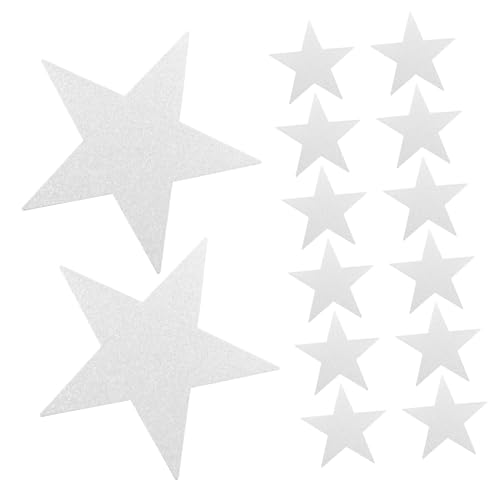 CONGARTENO 48 Stück Stern Ausschnitte aus Papier für Kreative Bastelprojekte Dekoration für Klassenräume und Pinnwände Robustes Material für Interaktive Lernumgebungen und Schulprojekte von CONGARTENO