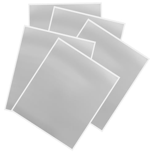 CONGARTENO 5 Blätter Große Scratch Off Sticker DIY Kratzkarten Silber Lustige Preisvergabe Spielkarten Schulpreis Kreative Überraschungsspielkarten CONGARTENO 5 Blätter Große Scratch Off Sticker DIY Kratzkarten Silber Lustige Preisvergabe Spielkarten Schulpreis Kreative Überraschungsspielkarten von CONGARTENO