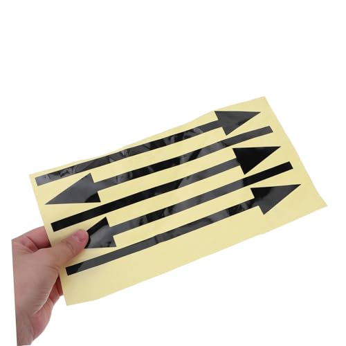 CONGARTENO 5 Stück Teiliges Reflektierendes Aufkleber aus PVC Selbstklebend Wetterfest Leicht Entfernbar für Präzise Postkastenmarkierung und Wegweisung im Außenbereich von CONGARTENO