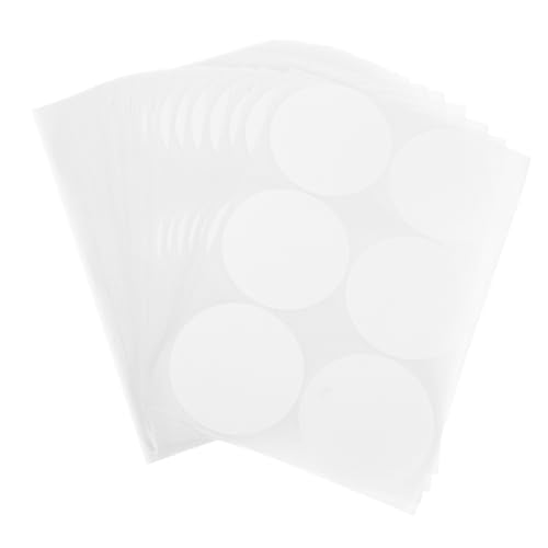 CONGARTENO 50 Blatt Schreibbare Runde Aufkleber Weiß Kupferdruckpapier Starke Haftung Abziehbar Für Gefrierfach Lebensmittelorganisation Büro Schule CONGARTENO 50 Blatt Schreibbare Runde Aufkleber Weiß Kupferdruckpapier Starke Haftung Abziehbar Für Gefrierfach Lebensmittelorganisation Büro Schule von CONGARTENO