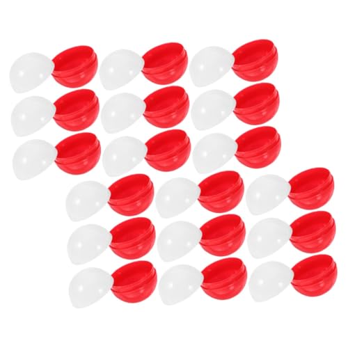 CONGARTENO 50 Stück Befüllbare Kunststoffkapseln für Verkaufsautomaten Transparente Drehkugeln als Candy Storage Box Partydekoration und Geschenkbehälter für Kleine Geschenke und Süßigkeiten CONGARTENO 50 Stück Befüllbare Kunststoffkapseln für Verkaufsautomaten Transparente Drehkugeln als Candy Storage Box Partydekoration und Geschenkbehälter für Kleine Geschenke und Süßigkeiten von CONGARTENO