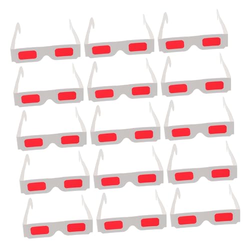 CONGARTENO 50 Stück Brillen 3D Spielebrillen Neuartige Brillen 3D Kinobrillen Herzförmige Leuchtende Brillen 3D Brillen Farbige Sonnenbrillen Valentinstagsbrillen Kinderherzbrillen Papier CONGARTENO 50 Stück Brillen 3D Spielebrillen Neuartige Brillen 3D Kinobrillen Herzförmige Leuchtende Brillen 3D Brillen Farbige Sonnenbrillen Valentinstagsbrillen Kinderherzbrillen Papier von CONGARTENO