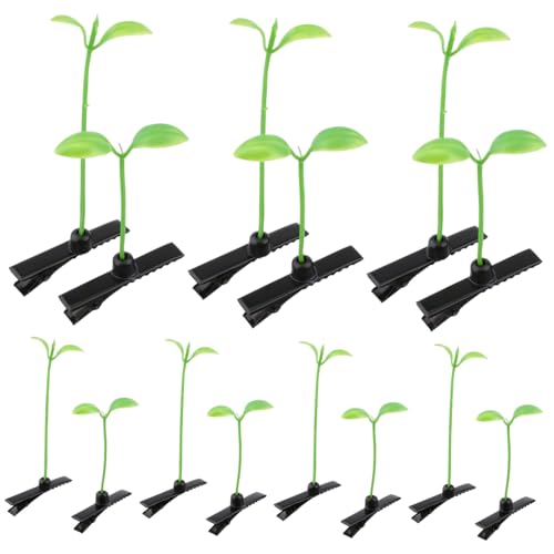 CONGARTENO 50 Stück Kleine Haarklammern aus Kunststoff Niedliche Grüne Bohnensprossen Haarspangen Sichere DIY Haar Accessoires für Mädchen und Frauen Fest Haltend und Hautfreundlich Modische CONGARTENO 50 Stück Kleine Haarklammern aus Kunststoff Niedliche Grüne Bohnensprossen Haarspangen Sichere DIY Haar Accessoires für Mädchen und Frauen Fest Haltend und Hautfreundlich Modische von CONGARTENO