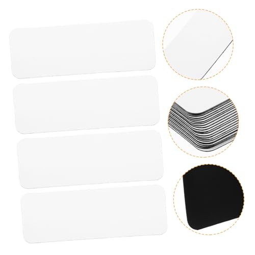 CONGARTENO 54 Stück Magnetische Whiteboard etiketten Abwischbar Wiederverwendbar Beschreibbare Magnetstreifen für Büro Schule Zuhause Praktische Organisation Flexibel Anbringbar Langlebig von CONGARTENO