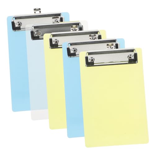 CONGARTENO 5er-pack Schreibtafel Aus Sperrholz Krankenschwester Zwischenablage Mini -klammer Mehrere Schule Notizblock Klemmbretter Für Kleine Zwischenablage Arbeiten Zufällige Farbe CONGARTENO 5er-pack Schreibtafel Aus Sperrholz Krankenschwester Zwischenablage Mini -klammer Mehrere Schule Notizblock Klemmbretter Für Kleine Zwischenablage Arbeiten Zufällige Farbe von CONGARTENO
