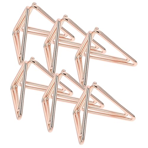 CONGARTENO 6 Stück Desktop-notizhalter Memo-klemme Karte Hochzeitsbevorzugungen Tischdekorationen Gruß Hochzeitsmittelstücke Für Tische Winzig Braut Ort Metall Rose Gold CONGARTENO 6 Stück Desktop-notizhalter Memo-klemme Karte Hochzeitsbevorzugungen Tischdekorationen Gruß Hochzeitsmittelstücke Für Tische Winzig Braut Ort Metall Rose Gold von CONGARTENO