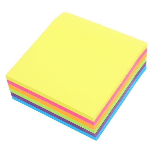 CONGARTENO 6 Stück Fluoreszierende Haftnotizen Farben Selbstklebende Notizzettel Farbige Klebezettel für Schule Büro To Do Notizblöcke Beschriften Multifunktional für Schüler Lehrer Home CONGARTENO 6 Stück Fluoreszierende Haftnotizen Farben Selbstklebende Notizzettel Farbige Klebezettel für Schule Büro To Do Notizblöcke Beschriften Multifunktional für Schüler Lehrer Home von CONGARTENO