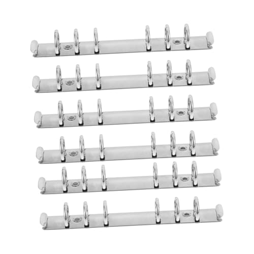 CONGARTENO 6 Stück Teiliges Metall ringbuch mechaniken aus Rostfreiem Langlebige Binder Ringe für Notizbücher Fotoalben und Lose Geeignet für Schüler und Lehrer CONGARTENO 6 Stück Teiliges Metall ringbuch mechaniken aus Rostfreiem Langlebige Binder Ringe für Notizbücher Fotoalben und Lose Geeignet für Schüler und Lehrer von CONGARTENO
