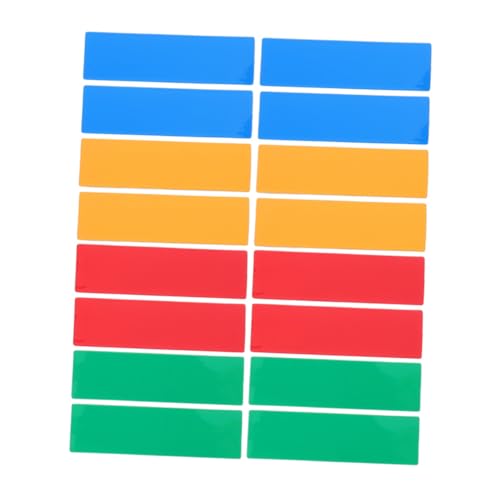 CONGARTENO 60 Stück Teiliges Farbiger Beschreibbarer Trocken Abwischbarer Magnetetiketten Kleine Magnetische Namensschilder Praktische Whiteboard Magnettafeln aufkleber für Büro und Schule CONGARTENO 60 Stück Teiliges Farbiger Beschreibbarer Trocken Abwischbarer Magnetetiketten Kleine Magnetische Namensschilder Praktische Whiteboard Magnettafeln aufkleber für Büro und Schule von CONGARTENO