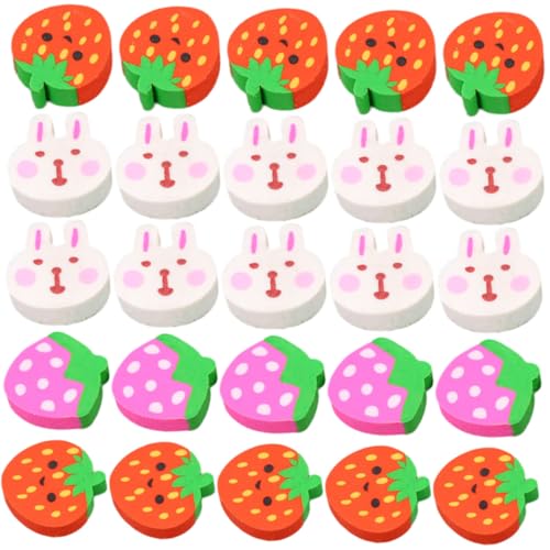 CONGARTENO 60 Stück Teiliges Mini Radiergummis Tier motiv Bunte Multifunktionale Radierer für Sichere Gummiqualität für Schule Schüler und Kreative Geschenkideen von CONGARTENO