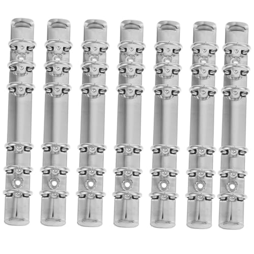 CONGARTENO 7 Stück Teiliges Ringbuch mechanismus Metallringe Langlebig für Lose DIY Notizbuch Planer Büro Schule Organizer CONGARTENO 7 Stück Teiliges Ringbuch mechanismus Metallringe Langlebig für Lose DIY Notizbuch Planer Büro Schule Organizer von CONGARTENO