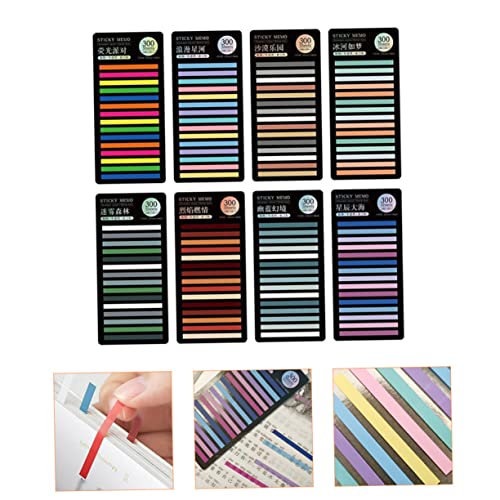 CONGARTENO 8 Blatt Teiliges Bunte Selbstklebende Lesestreifen und Haftmarker Schmale Transparente Index Tabs für Schule Büro und Haushalt Wiederverwendbare Lesehilfen Markieren Wichtiger CONGARTENO 8 Blatt Teiliges Bunte Selbstklebende Lesestreifen und Haftmarker Schmale Transparente Index Tabs für Schule Büro und Haushalt Wiederverwendbare Lesehilfen Markieren Wichtiger von CONGARTENO