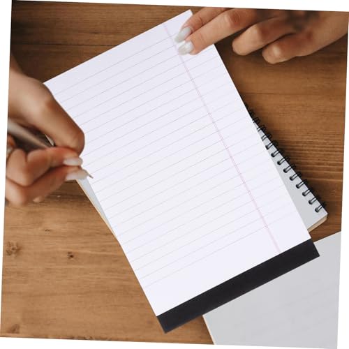 CONGARTENO 8 Stück Teiliges Notizblock Weiß Liniert Legal Pad mit Perforierungen Leicht Abreißbar Glattes Schreibpapier für Schule Büro und Tägliche Notizen von CONGARTENO