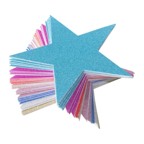CONGARTENO 80 Stück Teiliges Bunte Papier Sterne Dekoration Glitzernde Fünfzackige Sterne aus Sicherem Papier Vielseitig für Geburtstagsfeier Kindergarten und Schaufenster Farbenfrohe Party CONGARTENO 80 Stück Teiliges Bunte Papier Sterne Dekoration Glitzernde Fünfzackige Sterne aus Sicherem Papier Vielseitig für Geburtstagsfeier Kindergarten und Schaufenster Farbenfrohe Party von CONGARTENO