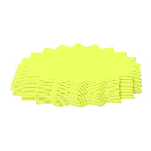 CONGARTENO 80 Stück Teiliges Preisetiketten aus Farbigem Werbepapier Praktische Preis Karten Gelb Spitze Ecken für Supermarkt Einzelhandel und Verkaufsförderung CONGARTENO 80 Stück Teiliges Preisetiketten aus Farbigem Werbepapier Praktische Preis Karten Gelb Spitze Ecken für Supermarkt Einzelhandel und Verkaufsförderung von CONGARTENO