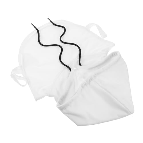 CONGARTENO Abnehmbarer Unisex Fake Kragen mit Kapuze Sweatshirt Stil Halbe Bluse Vielseitiges Mode Accessoire für Männer und Frauen Nachhaltiges Design für Alltag und Reisen von CONGARTENO