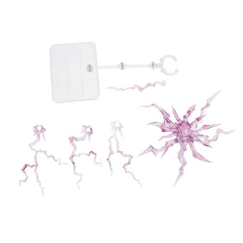 CONGARTENO Action Figure Stand aus Kunststoff Flexibler Puppenständer mit Basis Verstellbarer Modellhalter für Action und Sammelfiguren Robustes Displayzubehör für Kampfszenen von CONGARTENO