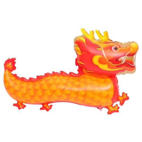 CONGARTENO Chinesischer Drachenballon Leuchtend Orange Neujahrsdekoration Frühlingsfest Partyballon Kinderfreundlich Leicht Aufzublasen für Geburtstagsfeier und Feierlichkeiten CONGARTENO Chinesischer Drachenballon Leuchtend Orange Neujahrsdekoration Frühlingsfest Partyballon Kinderfreundlich Leicht Aufzublasen für Geburtstagsfeier und Feierlichkeiten von CONGARTENO